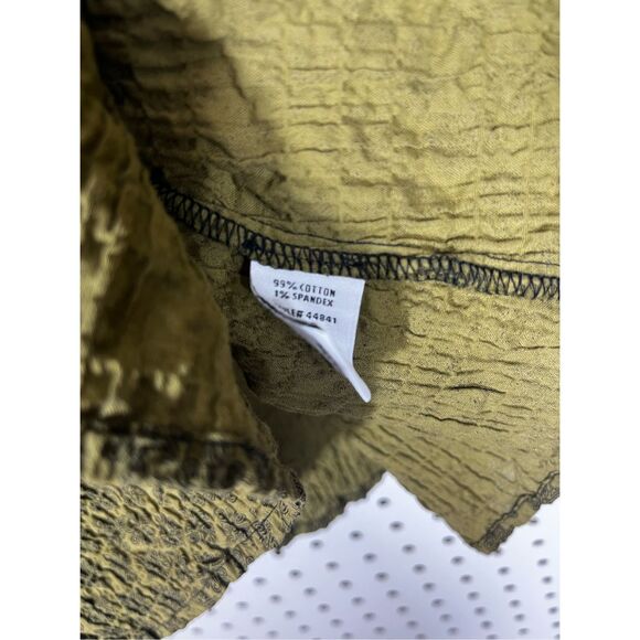 Habitat multi pattern button down blouse size L - Picture 4 of 4